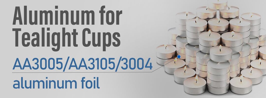 Aluminum Foil for Tealight Cups